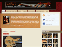 Tablet Screenshot of littleguitarworks.com